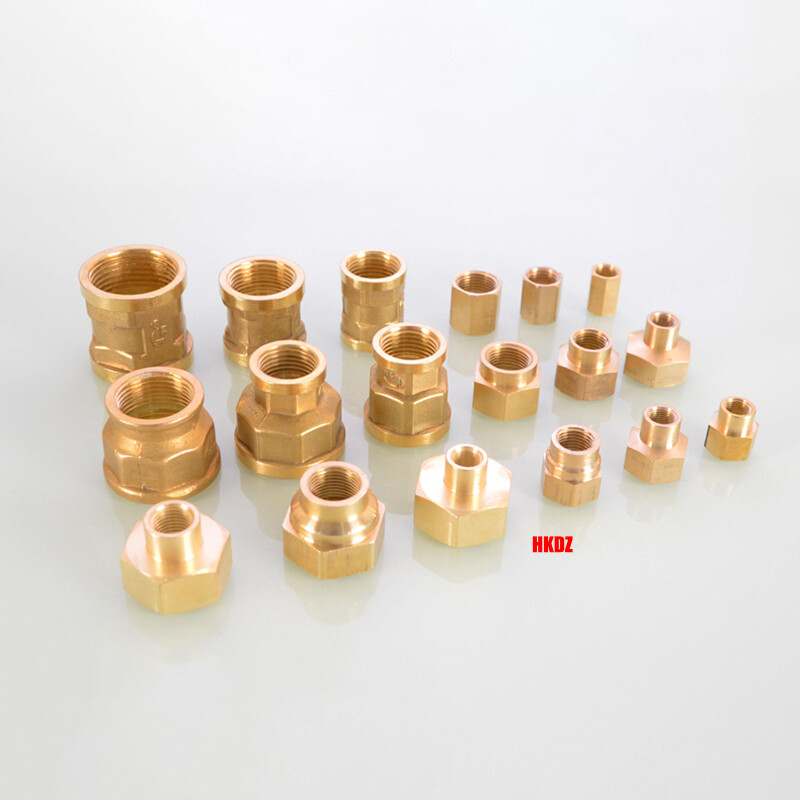 1/8″~1″BSP Female To Female Thread Connector Brass Reducing Pipe Fitting Adaptor