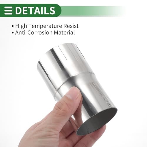Mandrel Exhaust Bend Elbow Concentric Reducer T304 2.25″OD to 2.35″OD