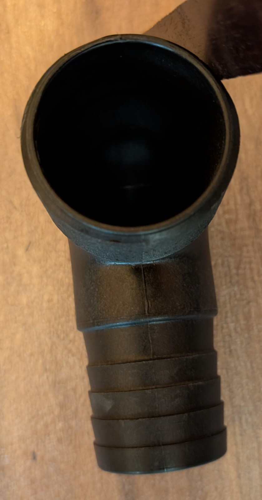 Plastic Barbed Hose Fitting for water elbow 2″ hose ID, 2 NPT Male, 100 PSI pipe