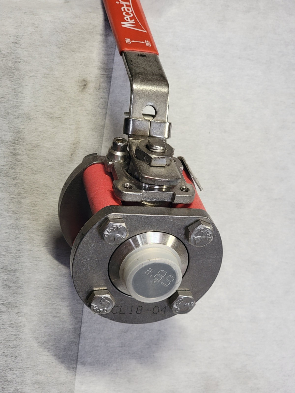 MECA-INOX – PN100 PI20/PR25 HF 8704 SANITARY SS BALL VALVE FREE SHIP LOC VVV1