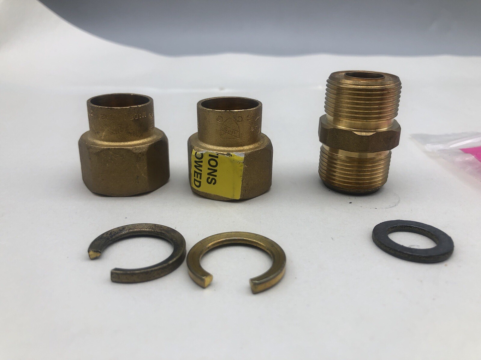 HOME-FLEX 1/2″ X 1/2″ CSST UNION FITTING 1-piece USED *READ DESCRIPTION