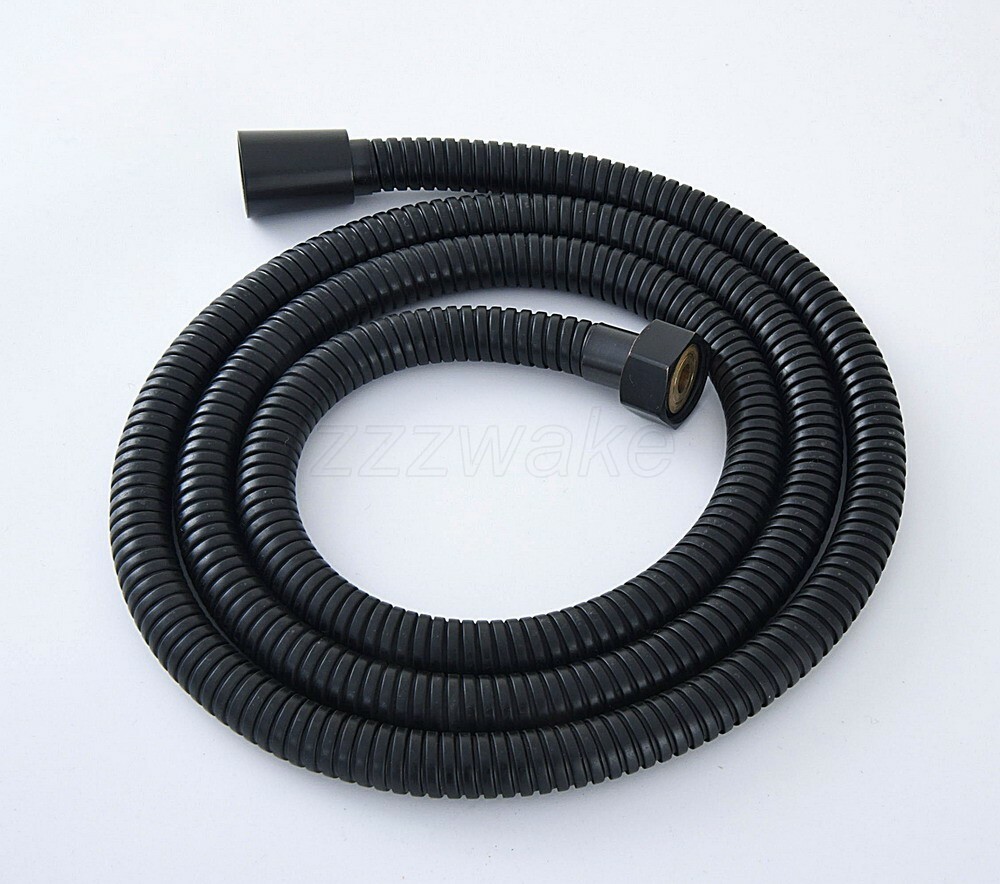 1/2″ Connection Oil Rubbed Bronze Standard Shower Head Bathroom Hose Pipe Zhh076