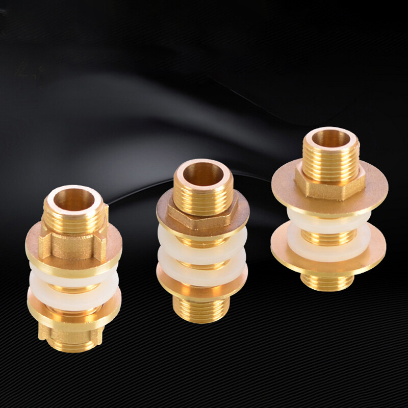 1/2″ BSP Brass Male Thread Water Tank Connector Water Tower Joint L: 30mm-120mm