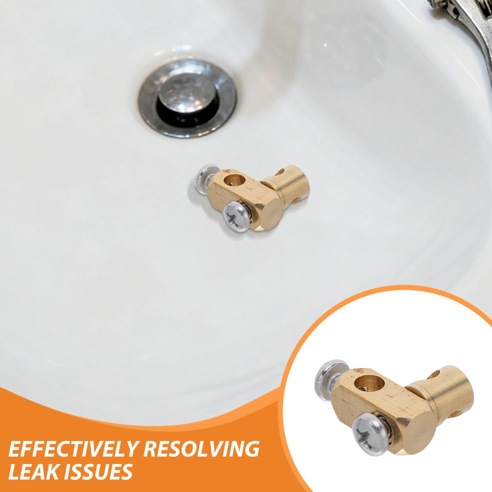 6Pcs Brass Sink Lift Rod Replacement Durable Joint Accessories for Bathroom Use