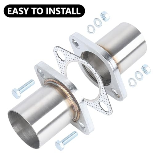 Exhaust Flange Repair Piping Kit to 2.25″ OD with Gasket and Bolt for 2.25″ ID