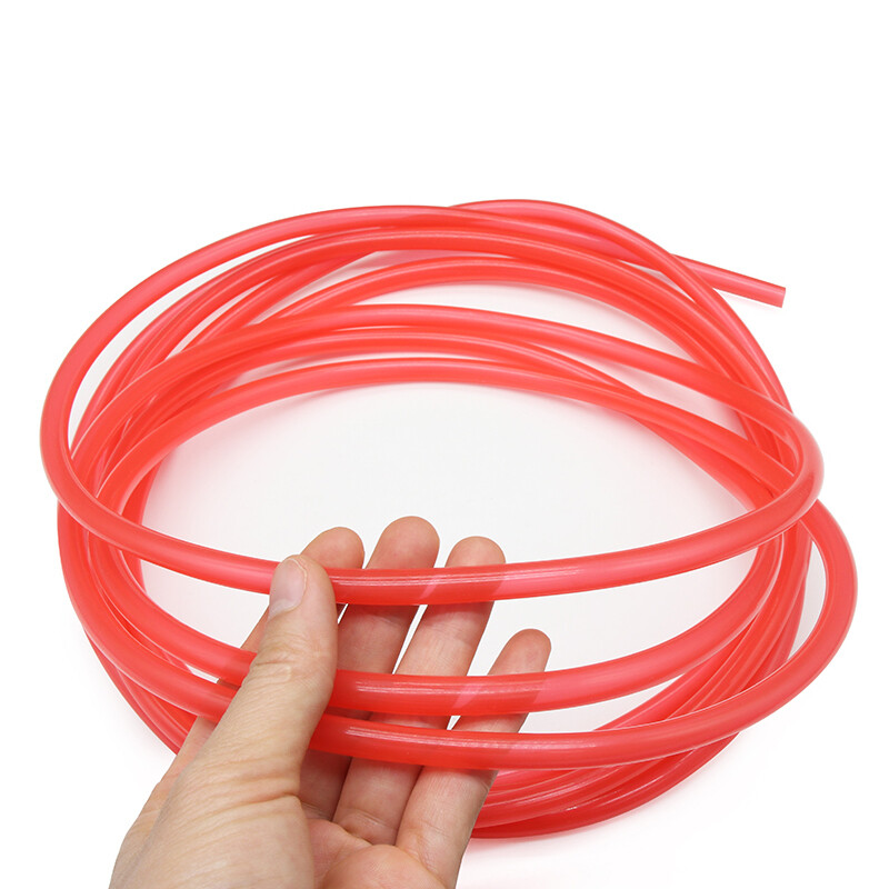 Transparent Red Silicone Tube Food Grade Beer Milk Hose Pipe Soft Rubber 3-10mm