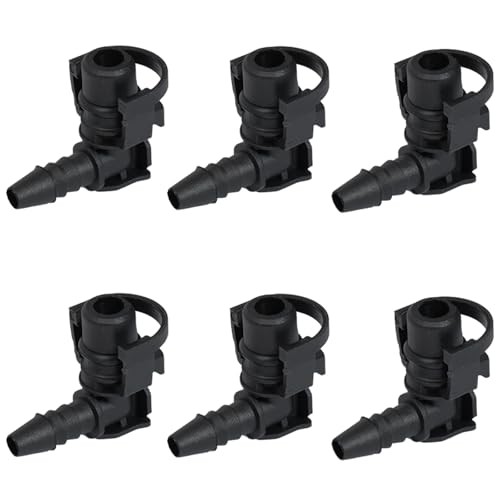 6 PCS 55354565 Throttle Valve Thermostat Body Heater Water Pipe Hose