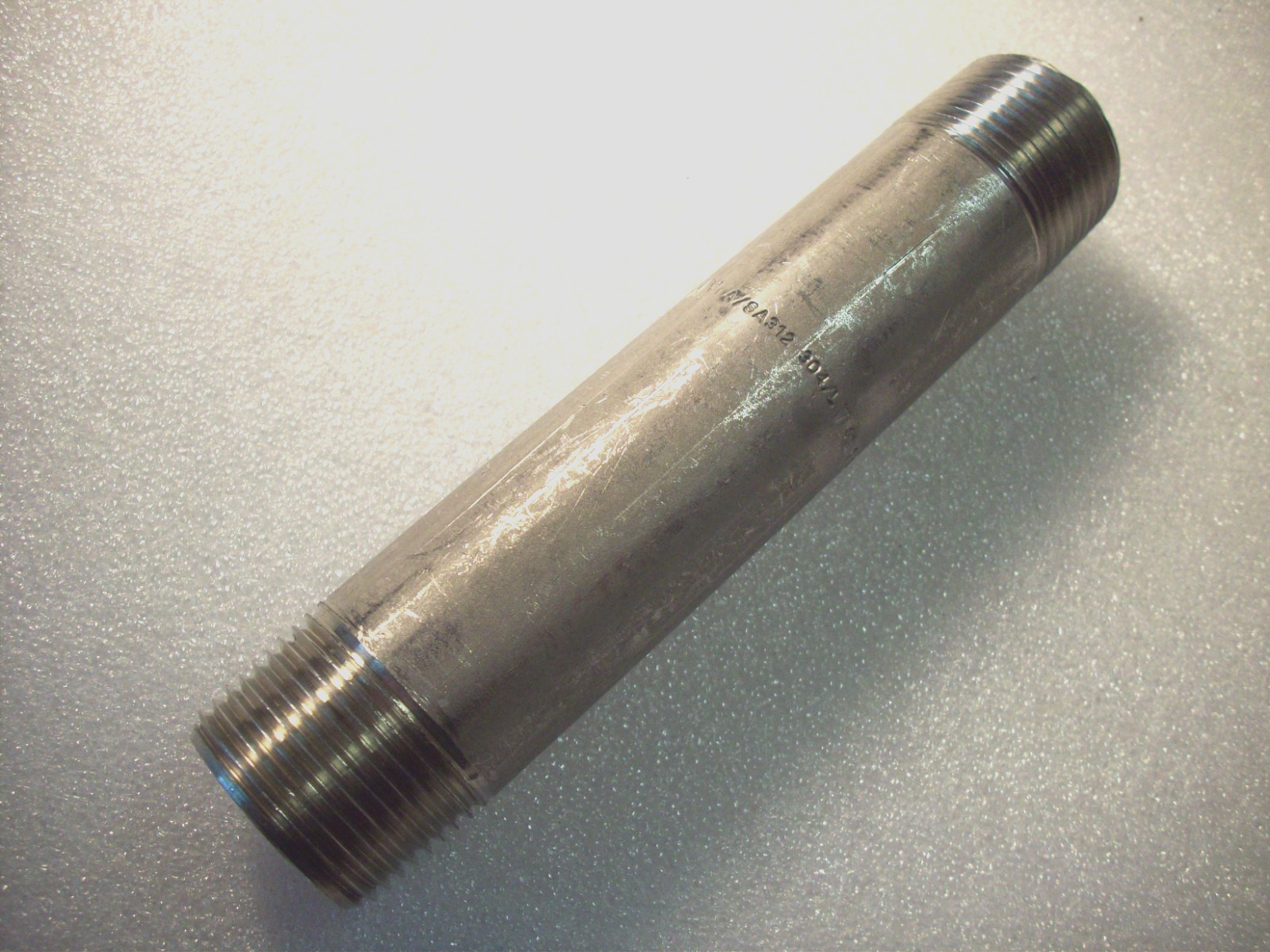 1″ Mnpt X 6″ Stainless Steel 304/L Pipe Nipple Sch 40