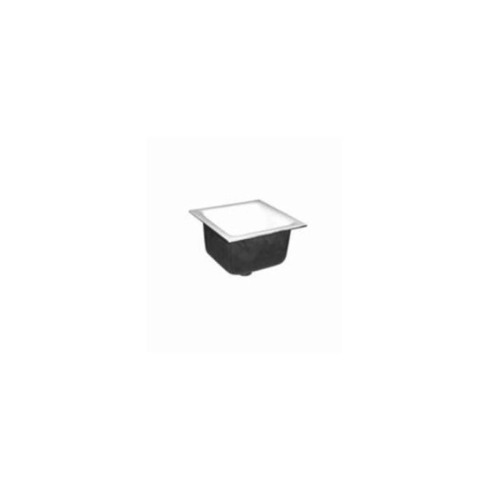 Jay R Smith 320-Y02 2 In. No-Hub Cast Iron Sanitary Floor Sink