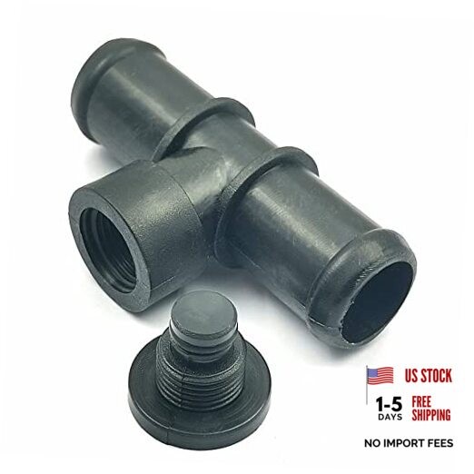 Heater Hose Connector Compatible with Ni-ssan 350Z Compatible with In-finiti