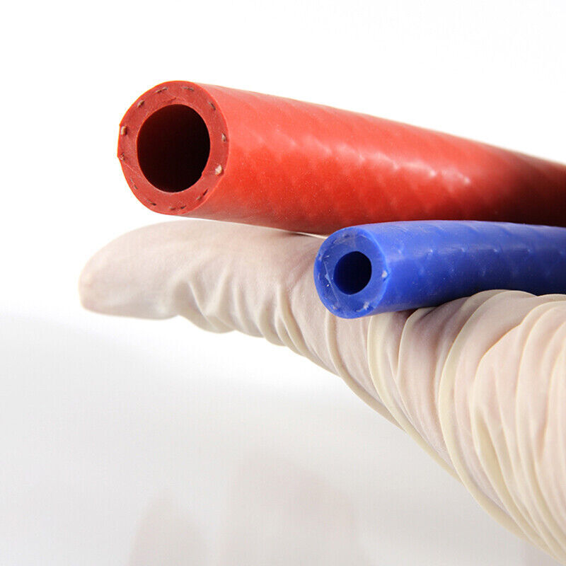 Reinforced Braided Hose Tube Silicone Tubing For Water Vacuum Air High Temp 300℃
