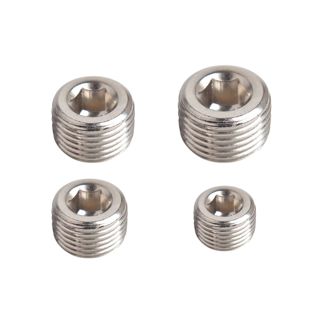 M5 1/8″ 1/4″ 3/8″ 1/2 Female Pipe Countersunk Plug Iron Internal Hex Head Socket