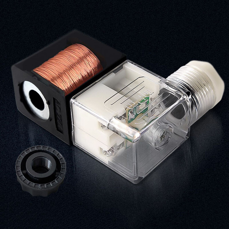 4V210-08 Pneumatic Solenoid Valves DC24V/AC220V Valve Manifolds 5/2 Way 1/4″ BSP