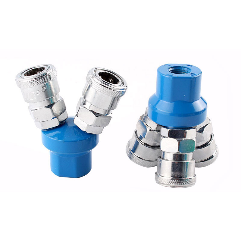 2/3 Way Pneumatic Fitting Male/Female Thread Air Hose Tube Manifold Connector