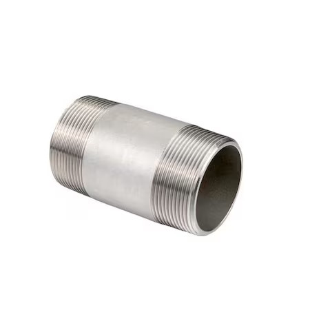 Zoro Select T6bnl26 Pipenipple, Ss, 4″, Nptxnpt, 61/2″, T6bnl26