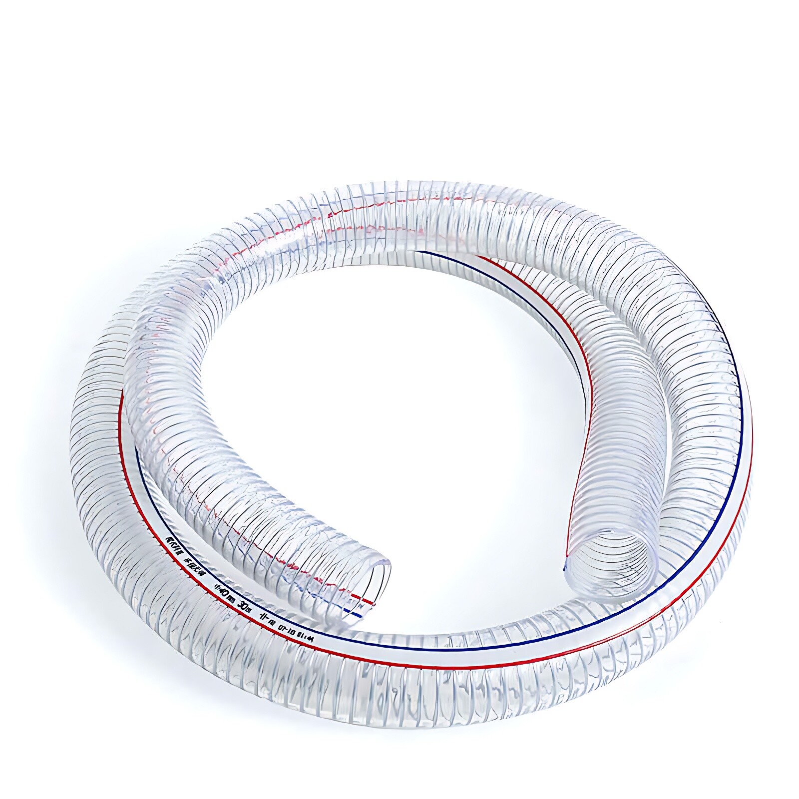 Heavy Duty Braided Wire Reinforced Clear Flexible PVC Hose Pipe – Water Air Fuel