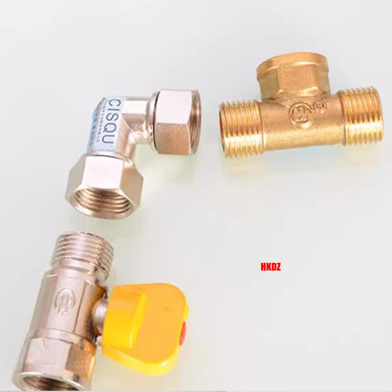 Brass BSP Adapters Direct/Elbow/3 Way Female Male Thread Connector Pipe Fittings