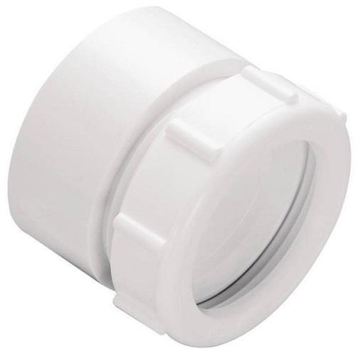 Plumb Pak 1 1/2″ Drain Pipe Adapter Solvent Weld X Compression PP20999