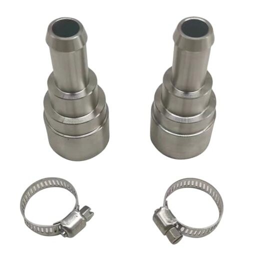 800-409HP Stainless Steel Coolant Connector HVAC Heater Hose Connector For