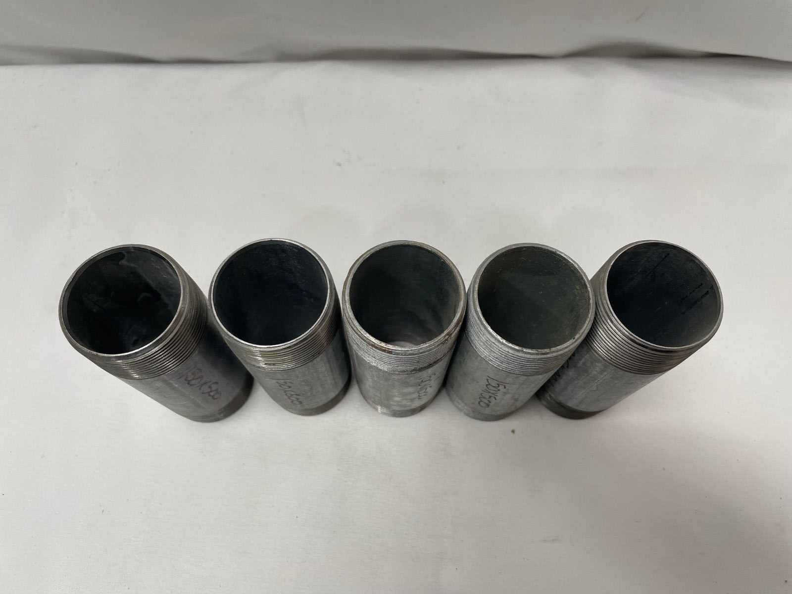 1-1/2″ x 5″ Galvanized Steel Nipple, Lot of 5 – New