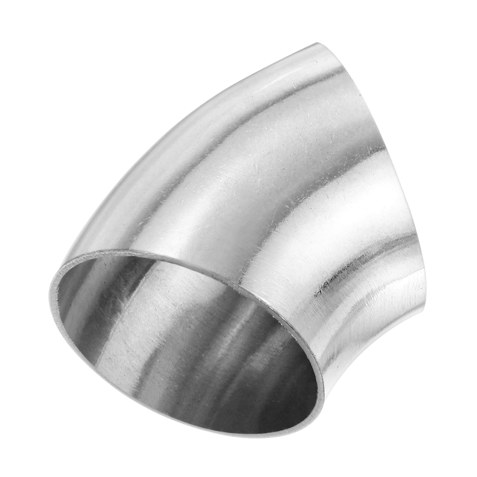 4-Pack OD 1.5 Inch 45 Degree Mandrel Bend Elbow, Thicken 1.5 mm Height 48 mm