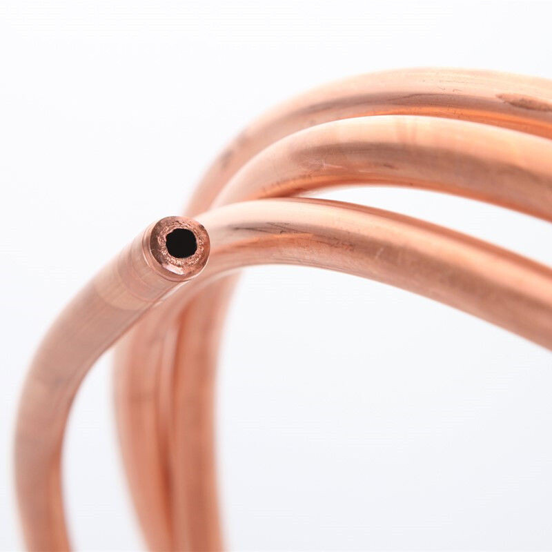Copper Tube Ring Soft Copper Tube Ø 1.6mm to 19mm Water Heating Gas Copper Tube