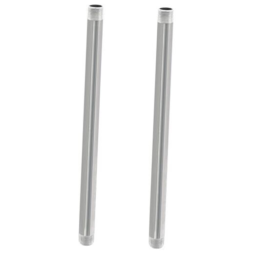 Stainless Steel Pipe, 304 Pipe Nipple Fits Standard 3/4 Inch 3/4″ x 18″