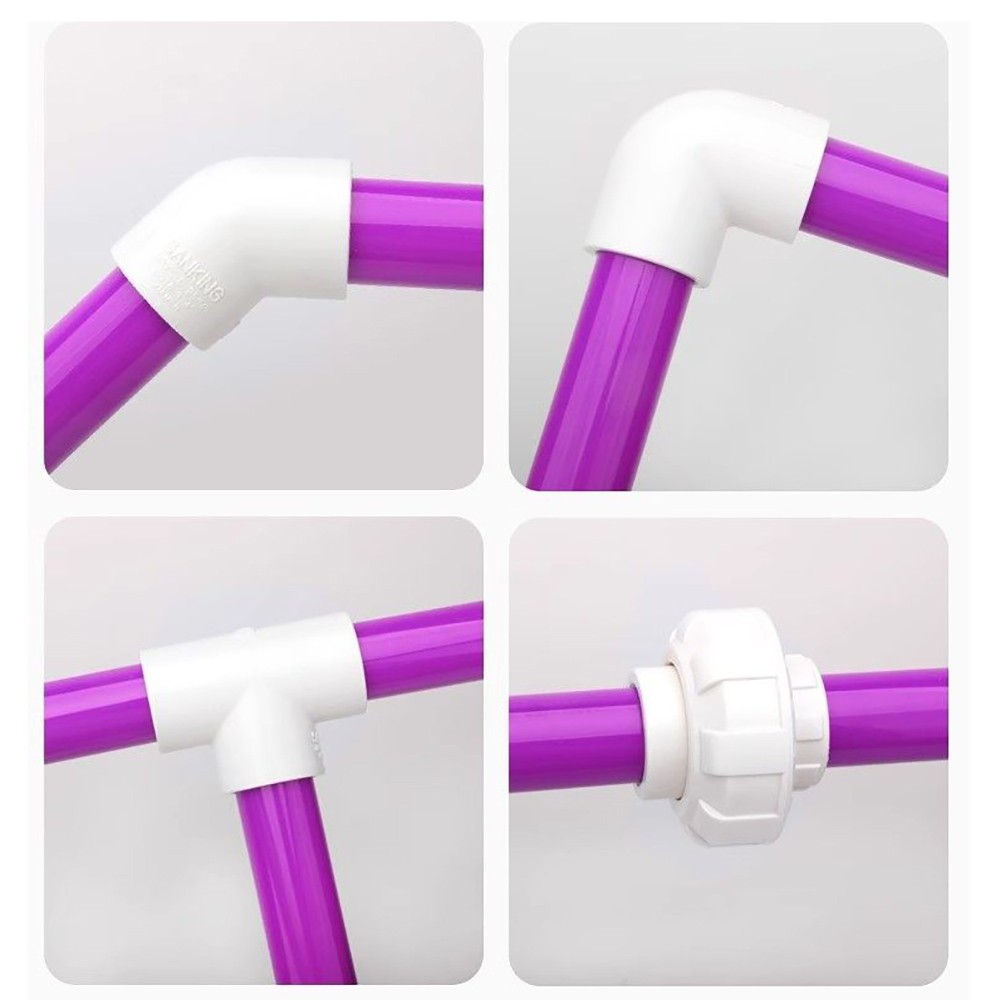 Ø20-110mm PVC Pipe Round Tube Solvent Weld Plumbing Aquarium Fish Tank 13 Color