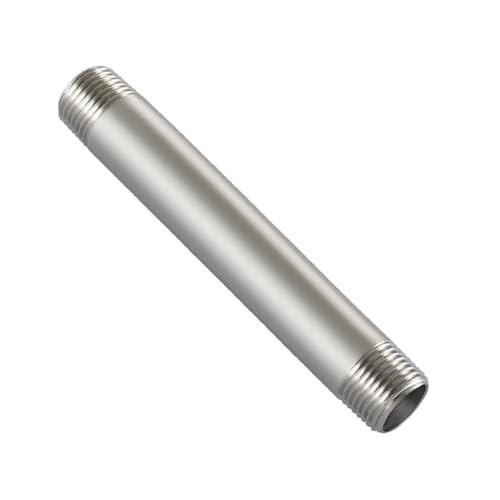Stainless Steel Pipe Fittings 1/2″ NPT x 1/2″ NPT Male 16″ Length（400mm）