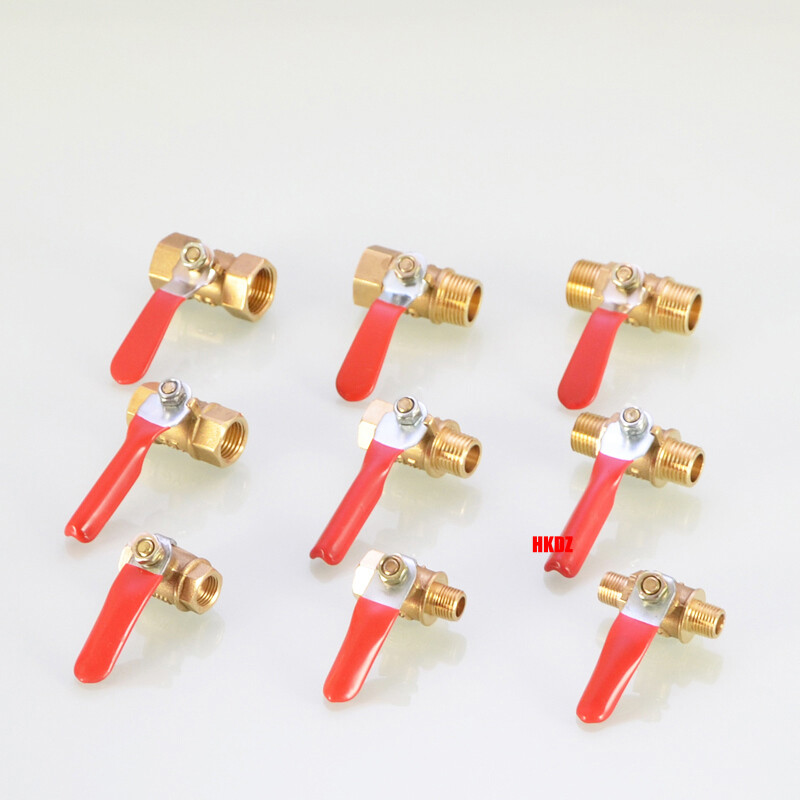 Brass Lever Ball Valve BSP Male Female Thread Shut-off Tap Switch 1/8″ 1/4″ 3/8″