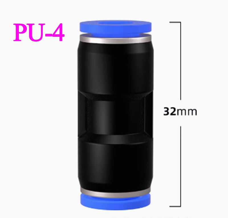Nylon Pneumatic STRAIGHT hose tube inline push fit connector air line 4mm-16mm