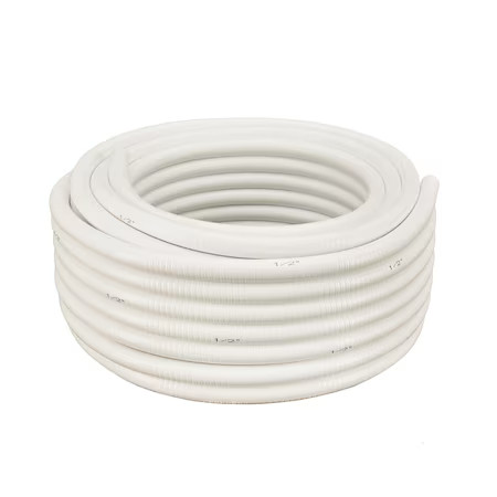 HYDROMAXX WF012050 1/2″x50Ft White Flexible PVC Pipe