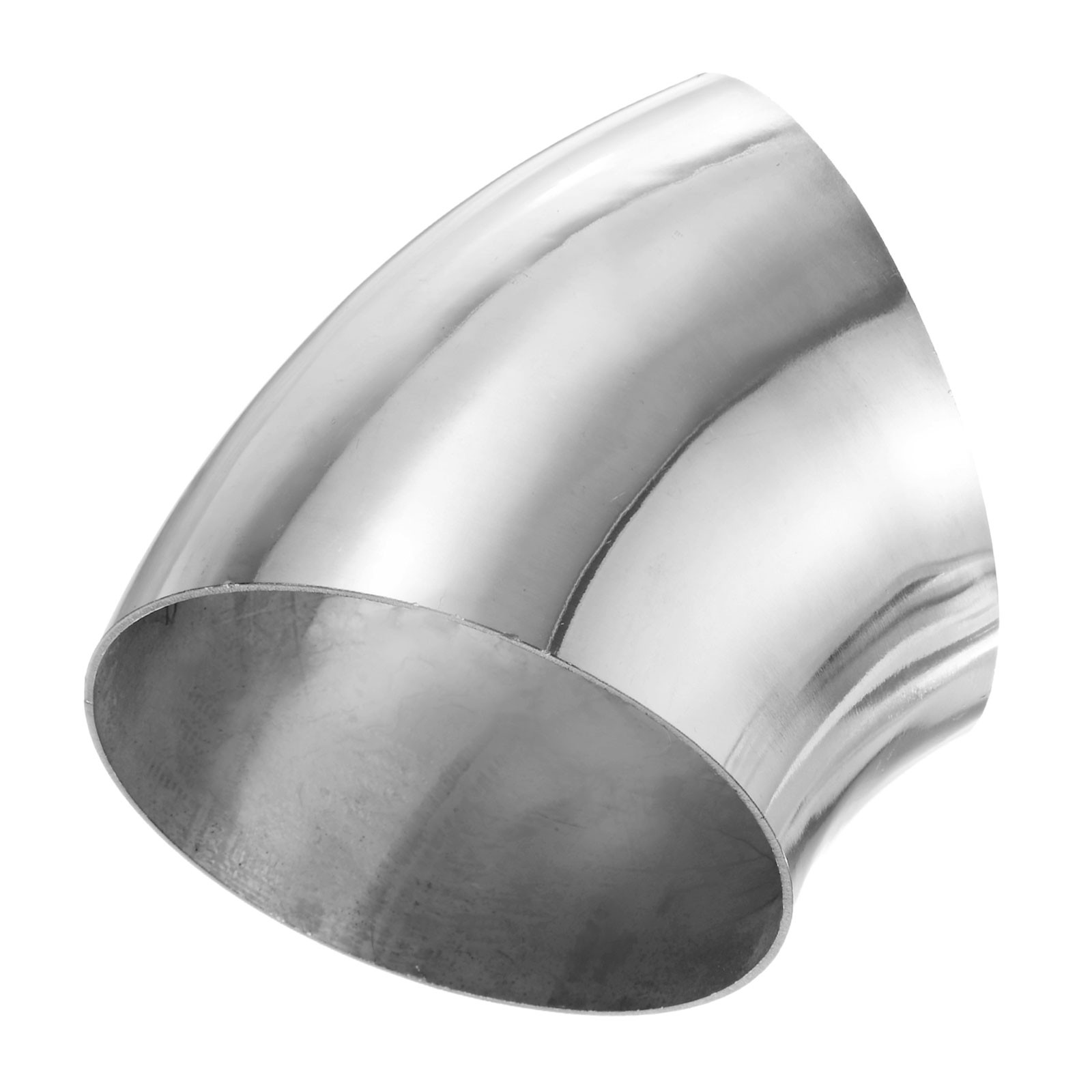 4-Pack OD 3.5 Inch 45 Degree Mandrel Bend Elbow, Thicken 1.5 mm Height 101 mm