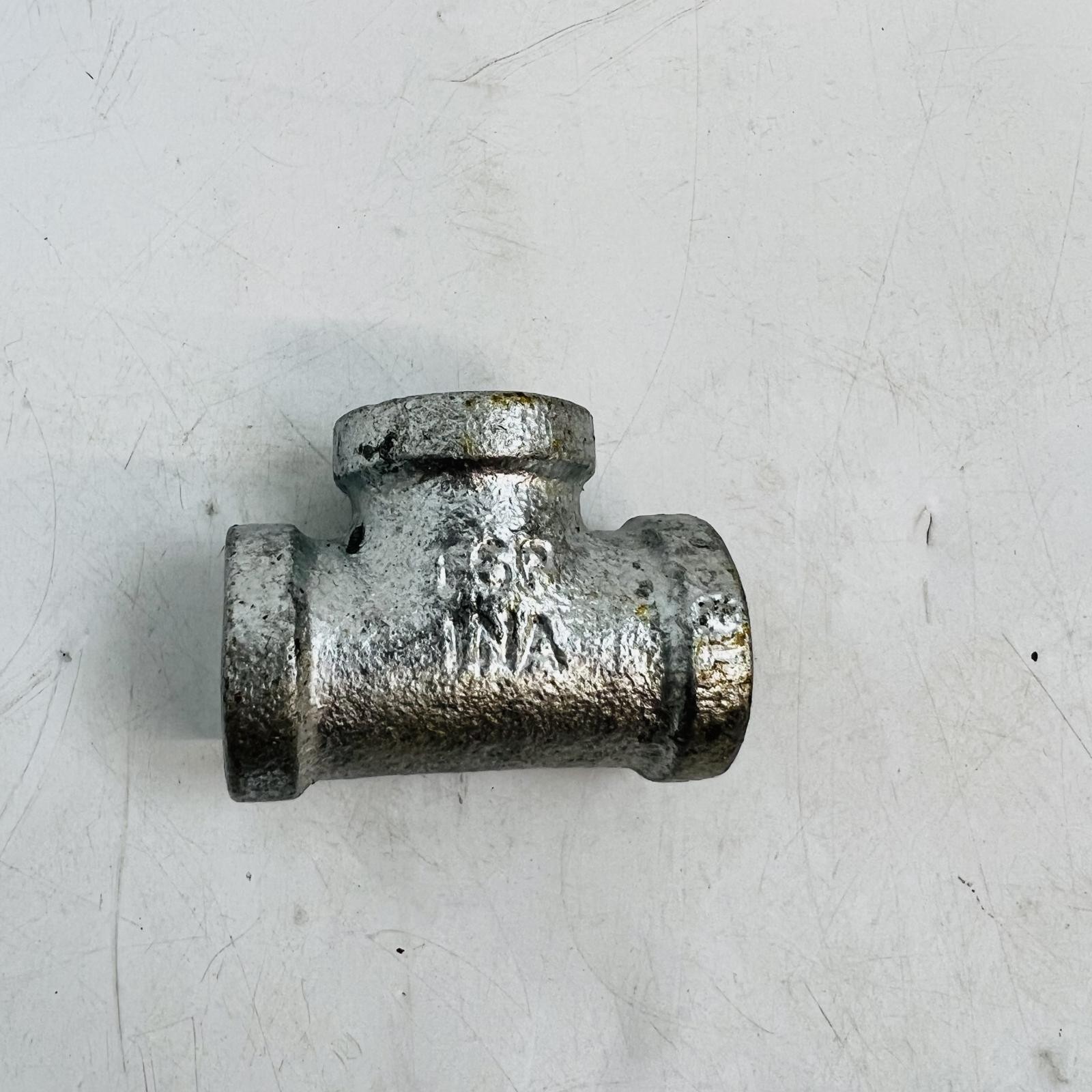 (Lot of 5) 1/2″ Galvanized Iron Pipe Tee Fitting T Connector Threaded Plumbing
