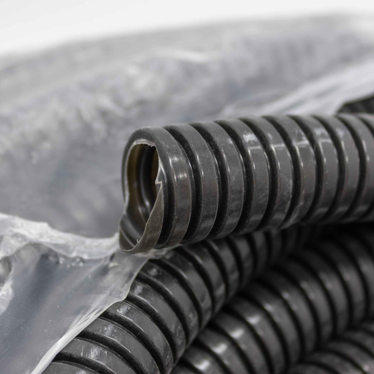 Gewiss Fk15 Corrugated Foldable Forassite Tube 50 Meters 25mm Black