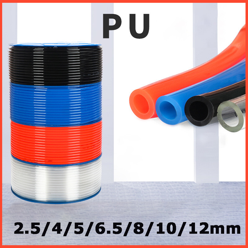Polyurethane Flexible Tubing Pneumatic PU Pipe Tube Hose – Air Chemical Fuel Oil