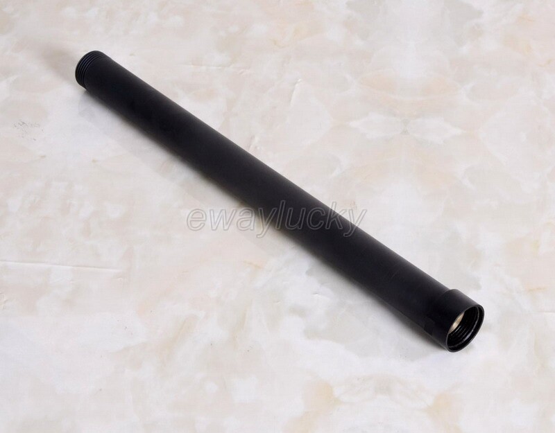 Oil Rubbed Bronze Extension Tube Pipe Rod For Rain Shower Faucet Set wba704