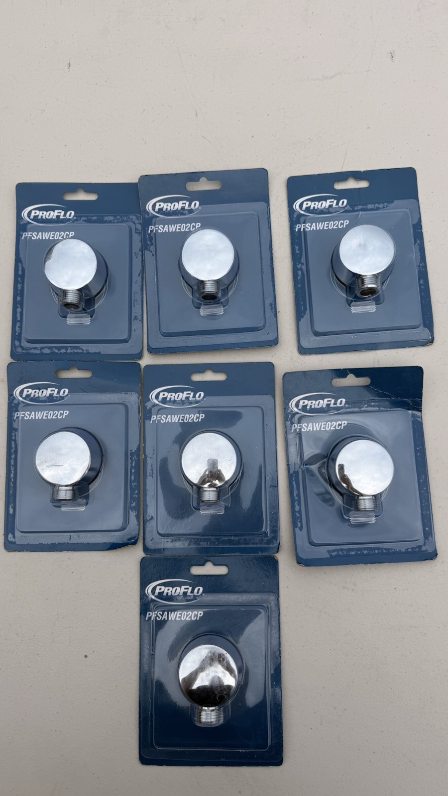 PROFLO PFSAWE20CP Wall-Mounted Supply Elbow in polished chrome finish
