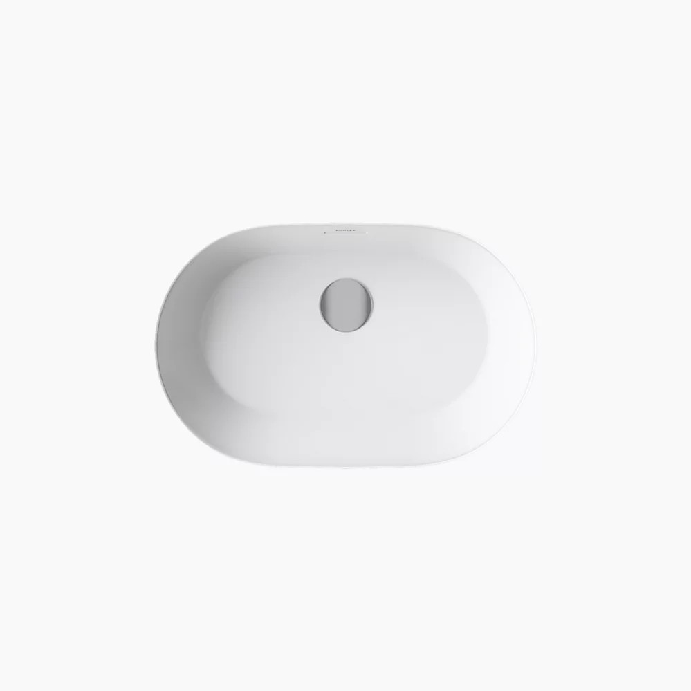 Kohler 21057-0 Brazn Oval Undermount Bathroom Sink 24.25