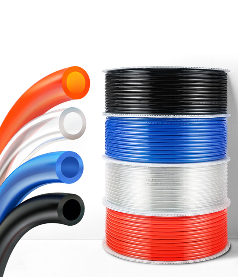 PU Pneumatic Pipe Tube Hose Tubing Compressed Air Line Plastic Polyurethane Pipe