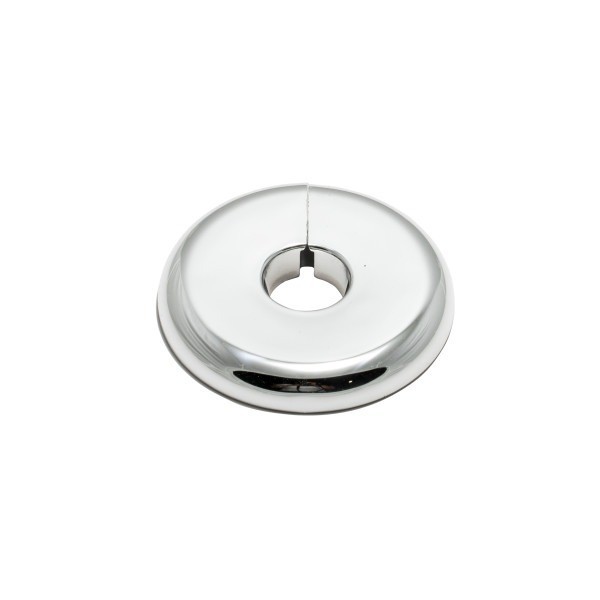 Oatey 1/2 in. x 2.5 in Copper Tube Chrome-Plated Floor and Ceiling Plate 20-Pack