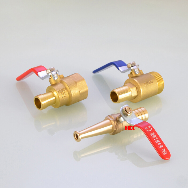 Brass Lever Ball Valve Fire-Fighting Reel Female/Male Shut-Off Air Gas Water Tap