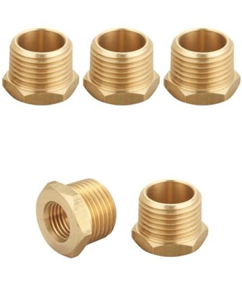 1/2 Inch NPT Male x 1/4 Inch NPT 1/4″ NPT Female x 1/2″ NPT Male 10 Piece