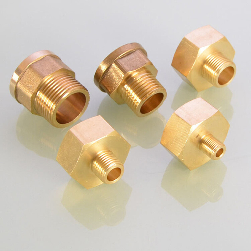 Brass BSP Reducing Adaptor Male Female Thread1/8″ 1/4″3/8″ 1/2″ 3/4″ 1″Connector