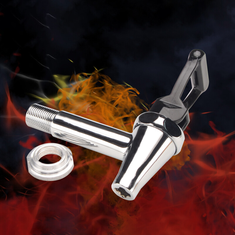 Stainless Steel Tap Assembly Hot Water Boiler Faucet High Temperature Resistant