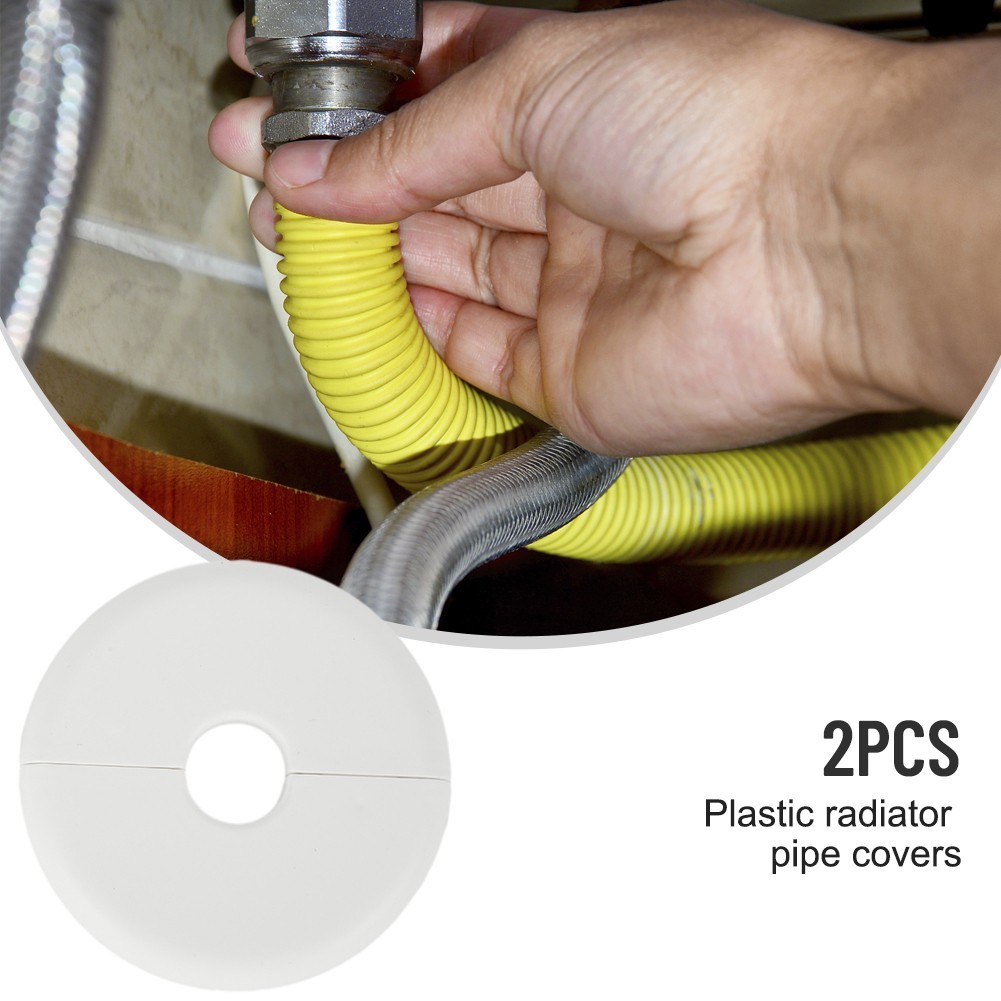 Radiator Pipe Covers Connections For 14mm-16mm Pipes Replacement Accessories