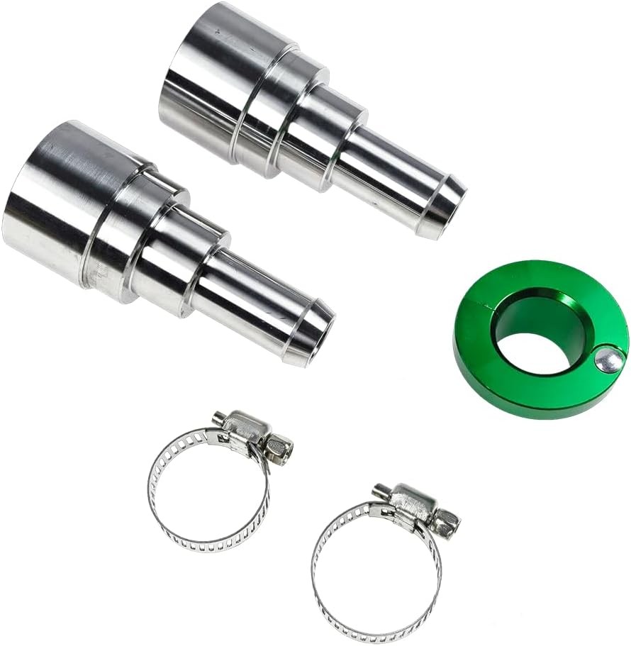 2PCS 800-409HP Stainless Steel Heater Hose Connector Coolant Hose Heater Core