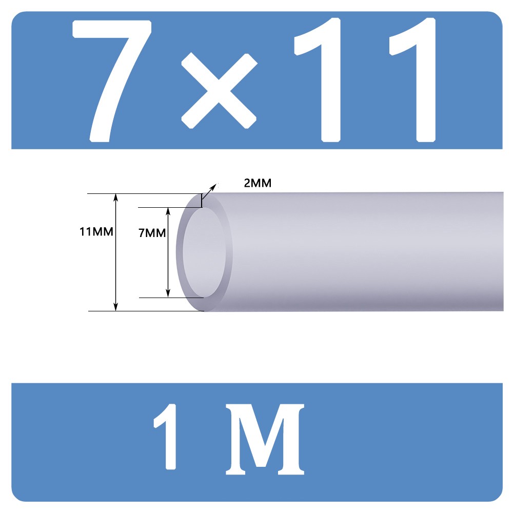 Thick Wall Silicone Rubber Tubing Silicon Tube Hose High Temp Hose ID 2mm-38mm
