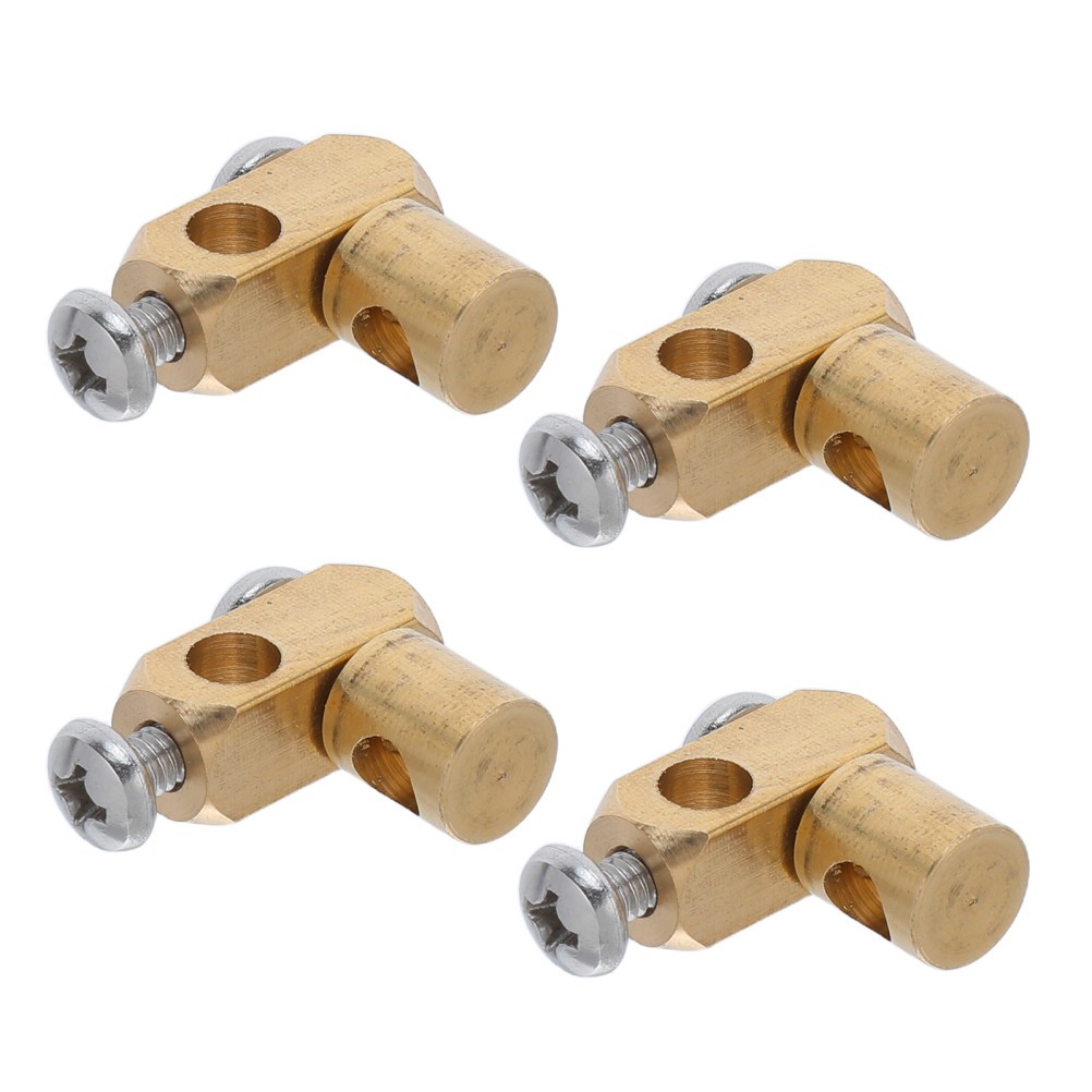 4pcs Brass Sink Drain Joint Universal Joint Rod for Kitchen Hand Basin