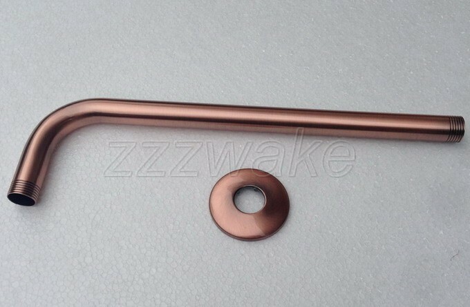 Antique Red Copper Shower Arm for Wall mounted Shower Head Fixed Pipe Zsh100